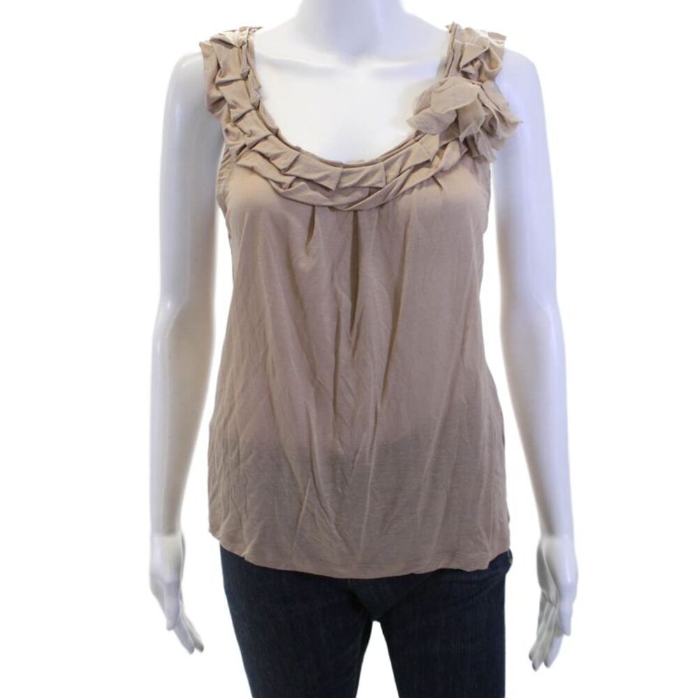 Rene Lezard Womens Sleeveless Top Size 34
